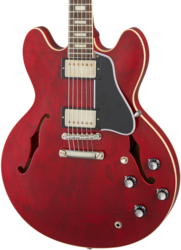 Guitare électrique 1/2 caisse Gibson Custom Shop Historic 1964 ES-335 Reissue - Vos sixties cherry