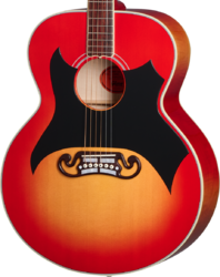 Guitare folk Gibson Custom Shop Johnny Cash SJ-200 - Vintage cherry sunburst