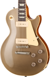 Guitare électrique single cut Gibson Custom Shop 1955 NAMM Show Commemorative Les Paul Ltd - Murphy Lab Light Aged Samoa Beige