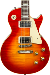 Guitare électrique single cut Gibson Custom Shop 1960 Les Paul Standard Reissue #03362 - Murphy lab ultra light aged wide tomato burst