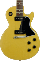 Guitare électrique single cut Gibson Custom Shop M2M 1957 Les Paul Special Single Cut Reissue #70554 - Light Aged TV