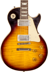 Guitare électrique single cut Gibson Custom Shop M2M 1959 Les Paul Standard Reissue #932158 - Murphy lab ultra heavy aged kindred burst