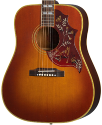 Custom Shop Murphy Lab Acoustic 1960 Hummingbird Fixed Bridge - Light Aged Cherry Sunburst