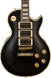 Guitare électrique single cut Gibson Custom Shop Peter Frampton Phenix Inspired Les Paul Custom - Vos ebony