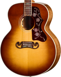 Guitare folk Gibson Custom Shop Artisan SJ-200 Elegant Koa - honey burst