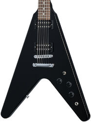 Guitare électrique métal Gibson 80s Flying V - Ebony