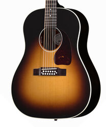 Guitare folk Gibson J-45 Standard 12-String (Baggs HiFi DNA Preamp) - vintage sunburst