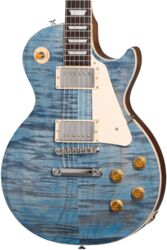 Guitare électrique single cut Gibson Original Les Paul Standard 50s Custom Color - Ocean blue