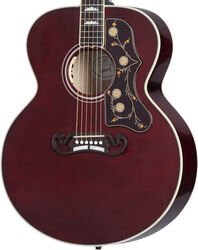 Guitare folk Gibson SJ-200 Standard - Wine red