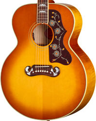 Guitare folk Gibson SJ-200 60s Original (Baggs HiFi DNA Preamp) - Heritage cherry sunburst