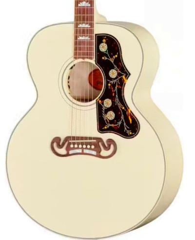 Guitare folk Gibson Modern SJ-200 Standard - Classic White