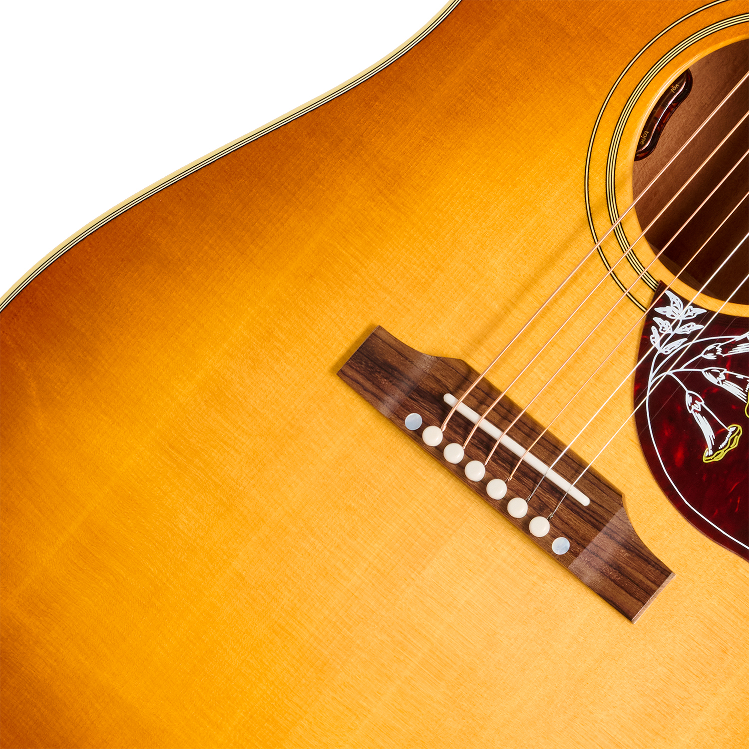 Gibson Hummingbird Original (baggs Hifi Dna) Dreadnought Epicea Acajou Rw - Heritage Cherry Sunburst - Guitare Folk - Variation 3