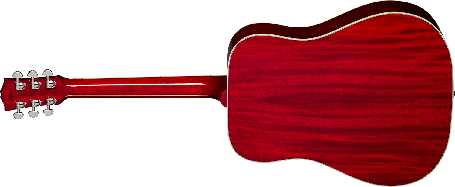 Gibson Hummingbird Standard (baggs Hifi Dna) Dreadnought Epicea Acajou Rw - Vintage Cherry Sunburst - Guitare Folk - Variation 1