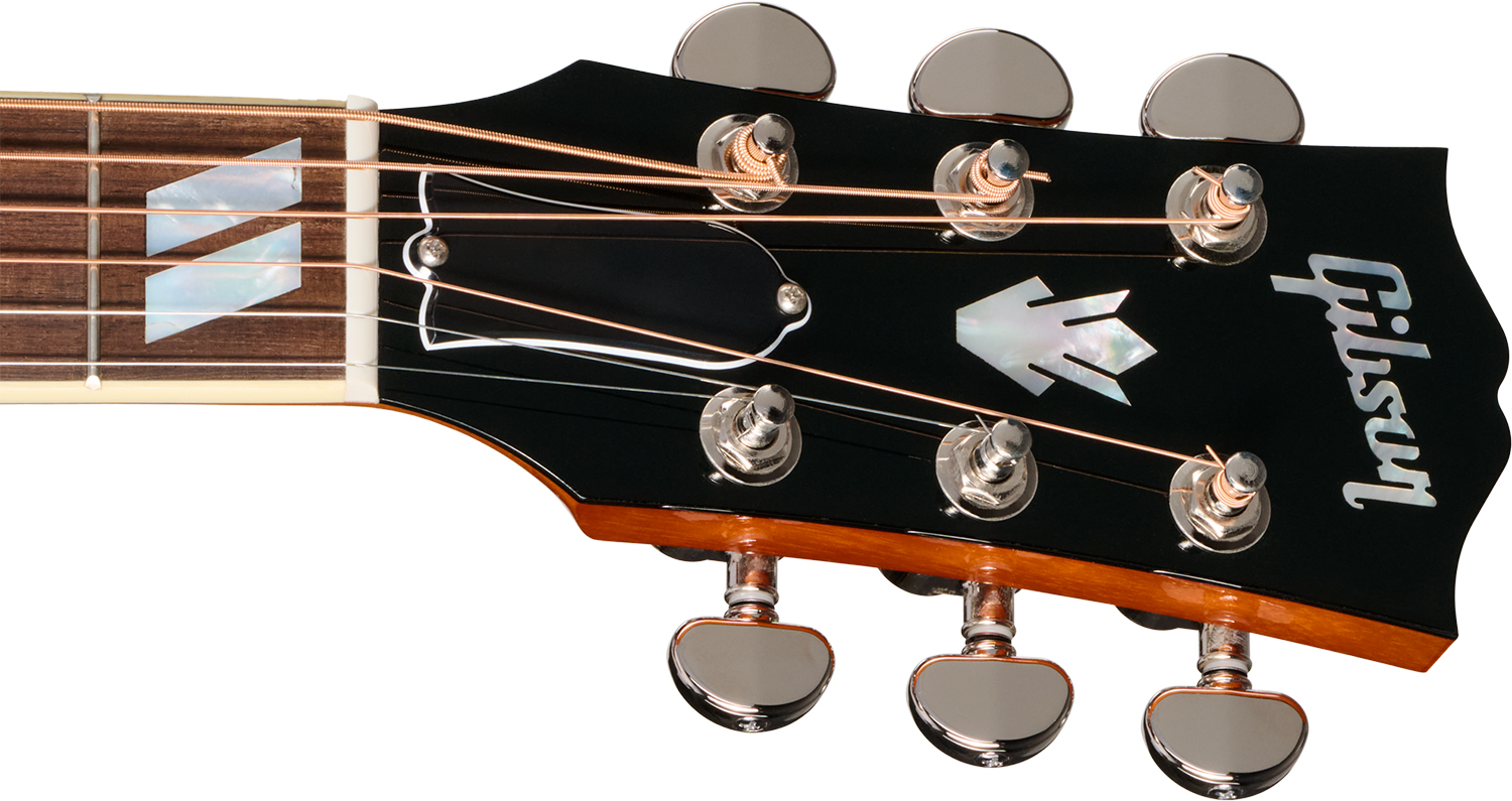 Gibson Hummingbird Standard Ec (baggs Hifi Dna) Dreadnought Cw Epicea Acajou Rw - Heritage Cherry Sunburst - Guitare Folk - Variation 5