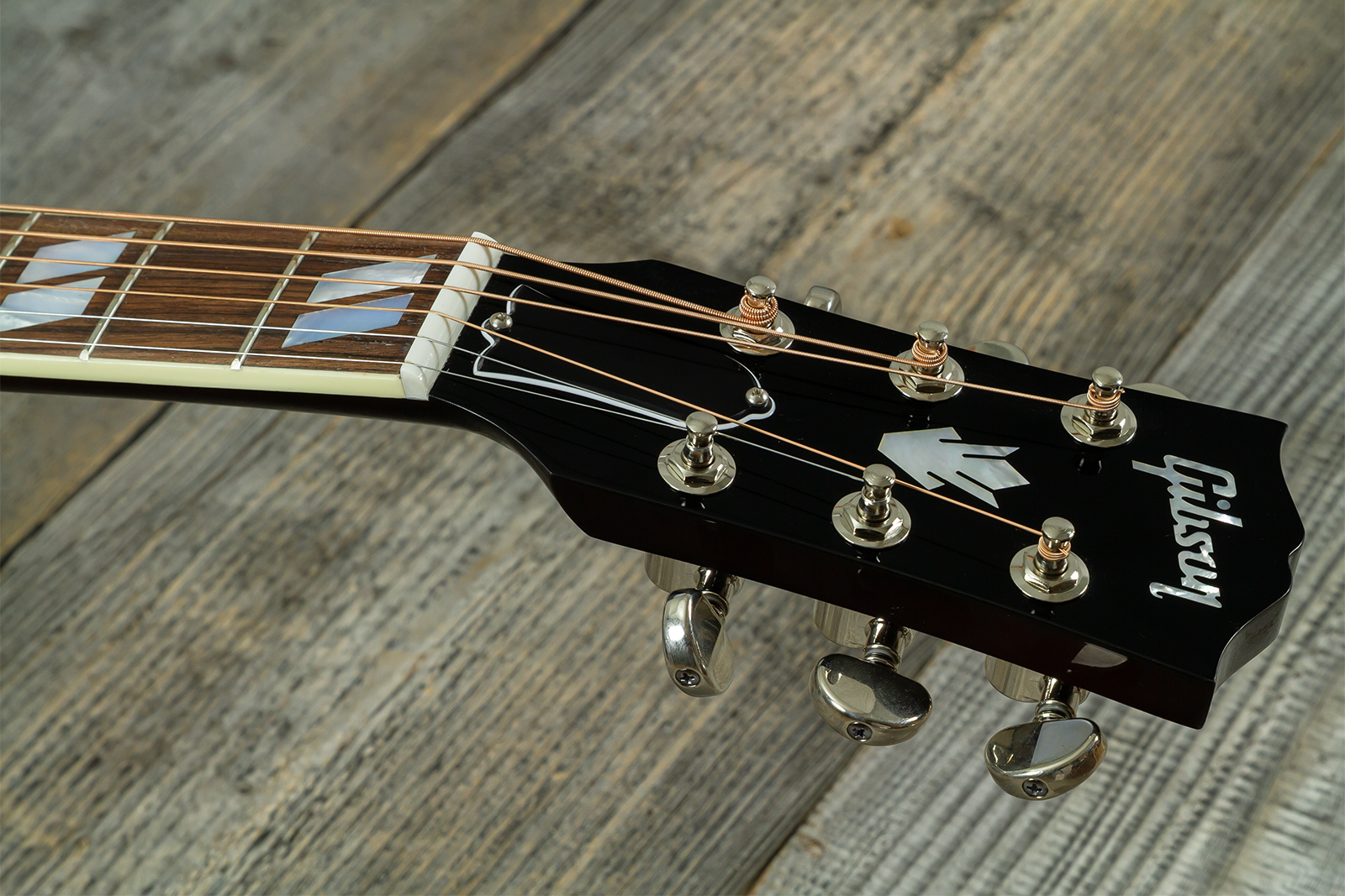 Gibson Hummingbird Standard Modern Dreadnought Epicea Acajou Rw - Honey Burst - Guitare Folk - Variation 14