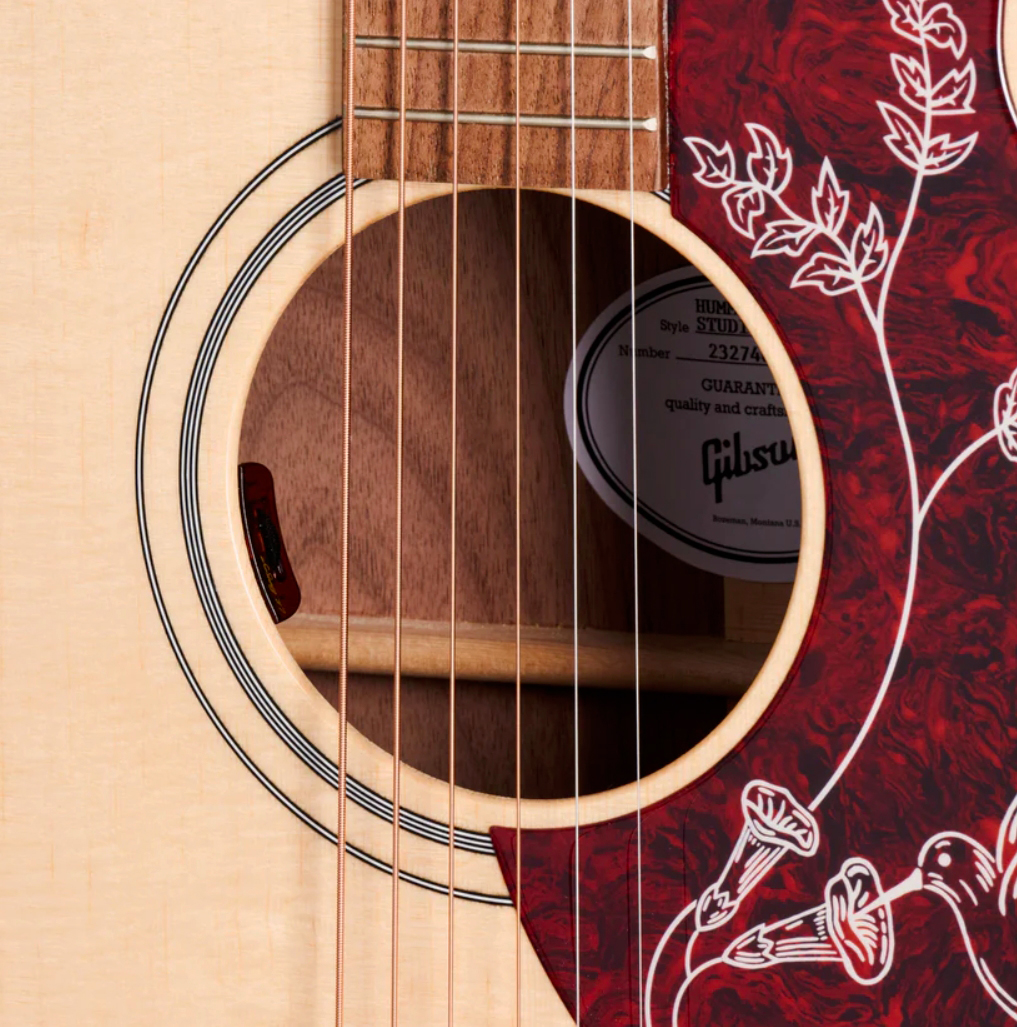 Gibson Hummingbird Studio Walnut Dreadnought Epicea Noyer Wal - Natural - Guitare Folk - Variation 3