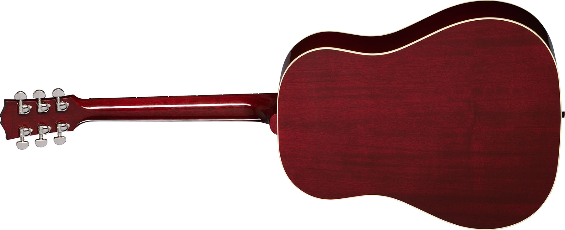 Gibson J45 Standard Modern Dreadnought Epicea Acajou Rw - Wine Red - Guitare Folk - Variation 1