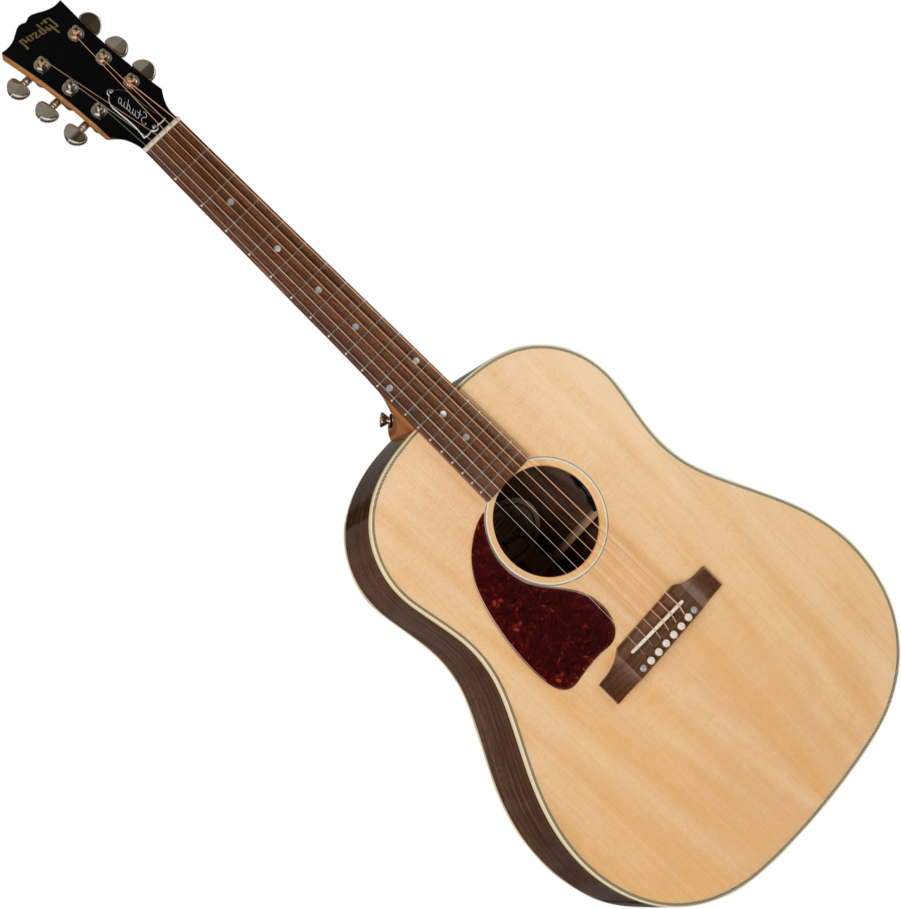 Gibson J-45 Studio Walnut Modern Dreadnought Epicea Noyer Noy - Antique Natural - Guitare Electro Acoustique - Variation 1