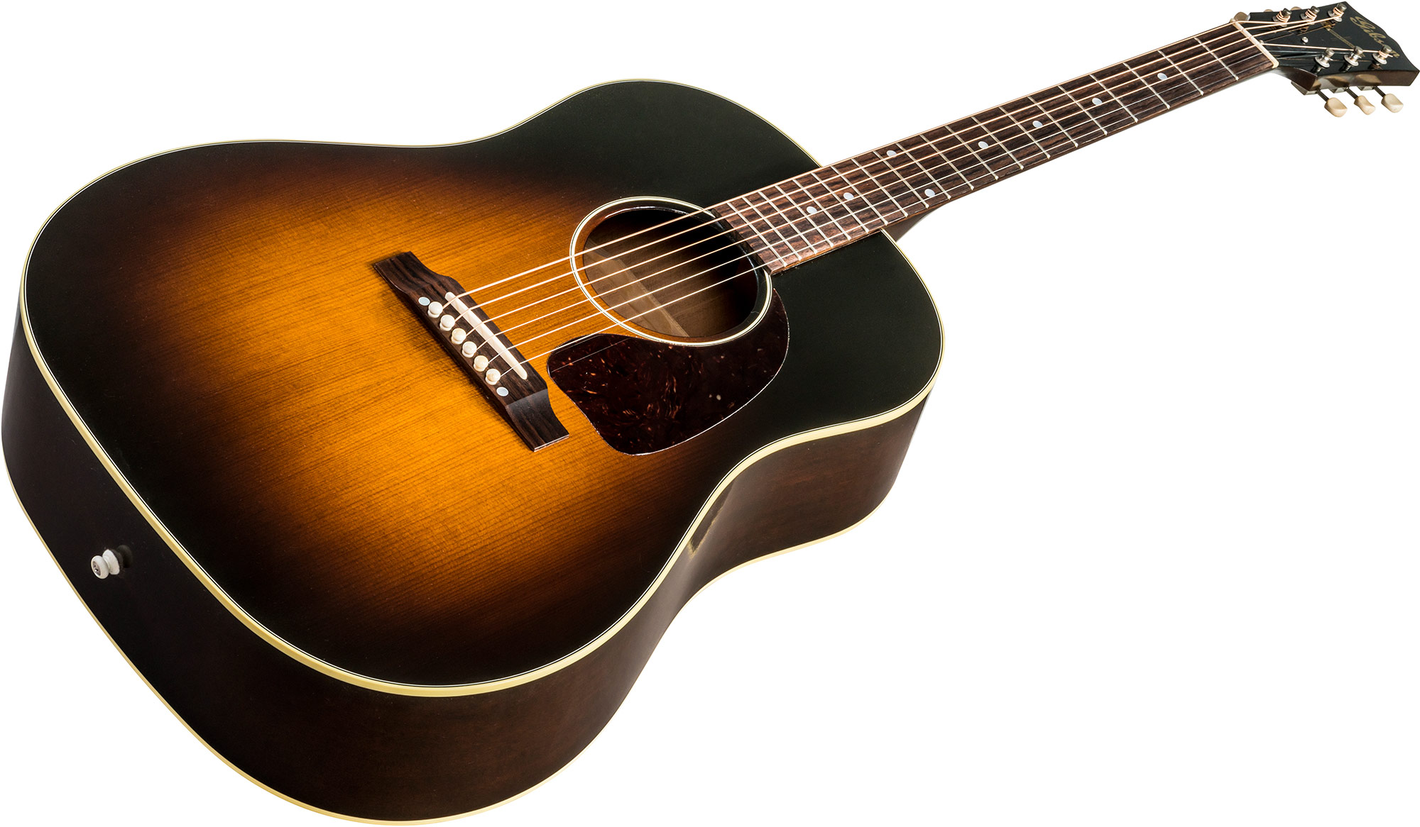 Gibson J-45 Vintage 2018 Dreadnought Epicea Acajou - Vos Vintage Sunburst - Guitare Acoustique - Variation 3