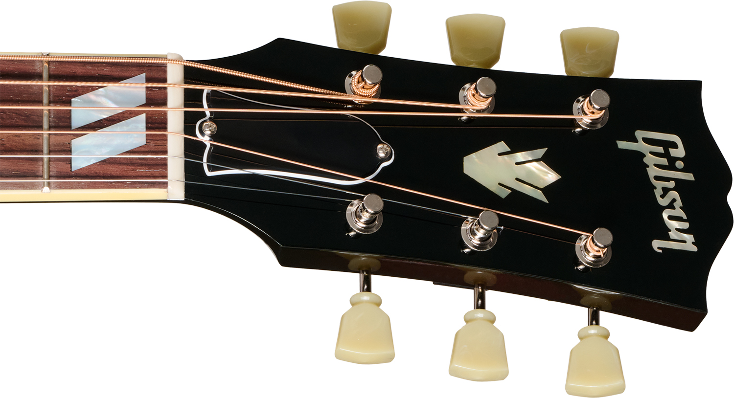 Gibson J185 Original (baggs Hifi Dna) Jumbo Epicea Erable Rw - Vintage Sunburst - Guitare Folk - Variation 5