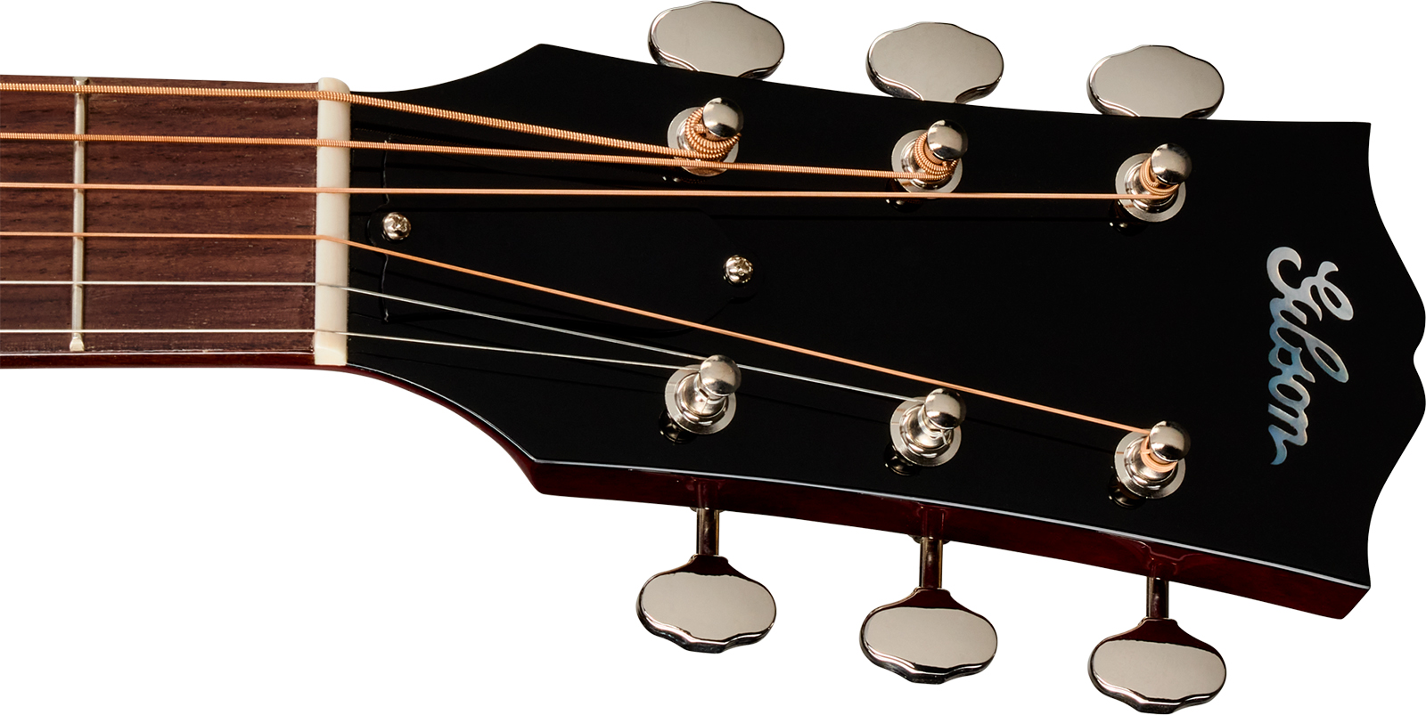 Gibson J45 50s Original (baggs Hifi Dna) Dreadnought Epicea Acajou Rw - Vintage Sunburst - Guitare Folk - Variation 5