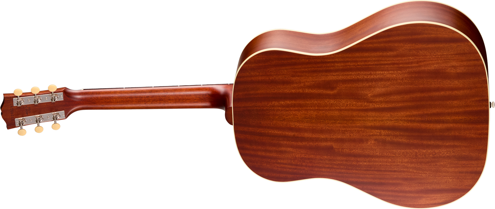 Gibson J45 Century 12-fret Lh Dreadnought Shsc Gaucher Epicea Acajou Rw - Vintage Amber Satin - Guitare Folk - Variation 1