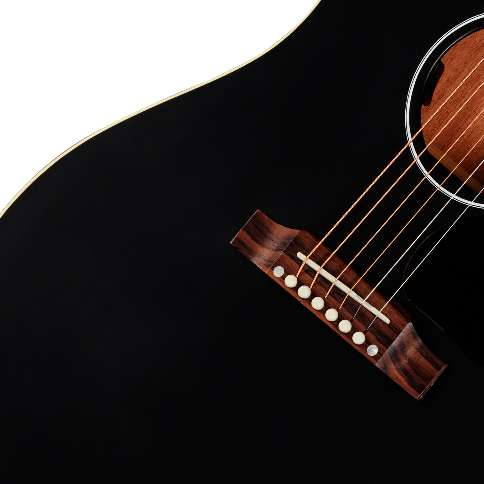 Gibson J45 Special Dreadnought Cbd Epicea Acajou Rw - Satin Ebony - Guitare Folk - Variation 3