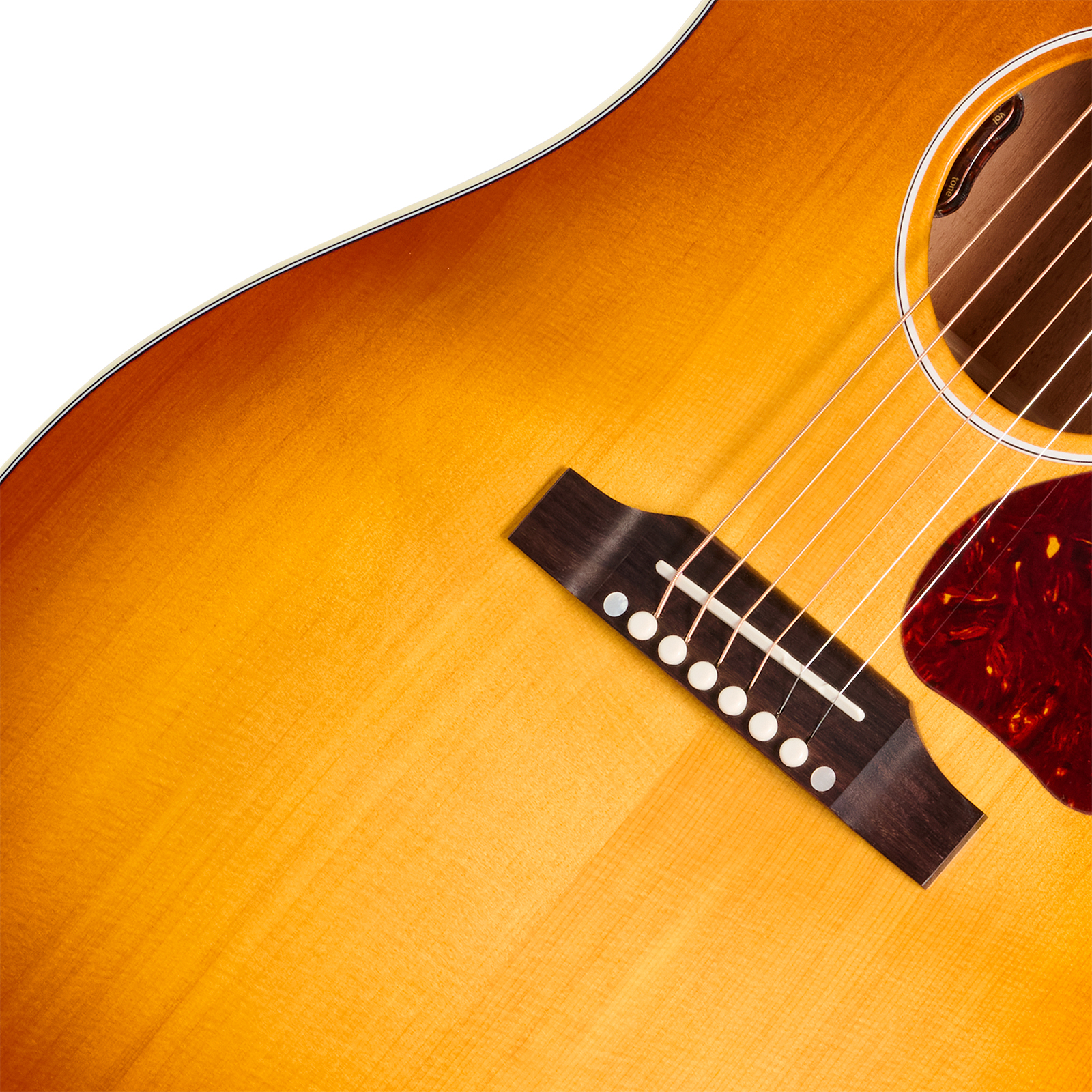 Gibson J45 Standard (baggs Hifi Dna) Dreadnought Epicea Acajou Rw - Heritage Cherry Sunburst - Guitare Folk - Variation 3