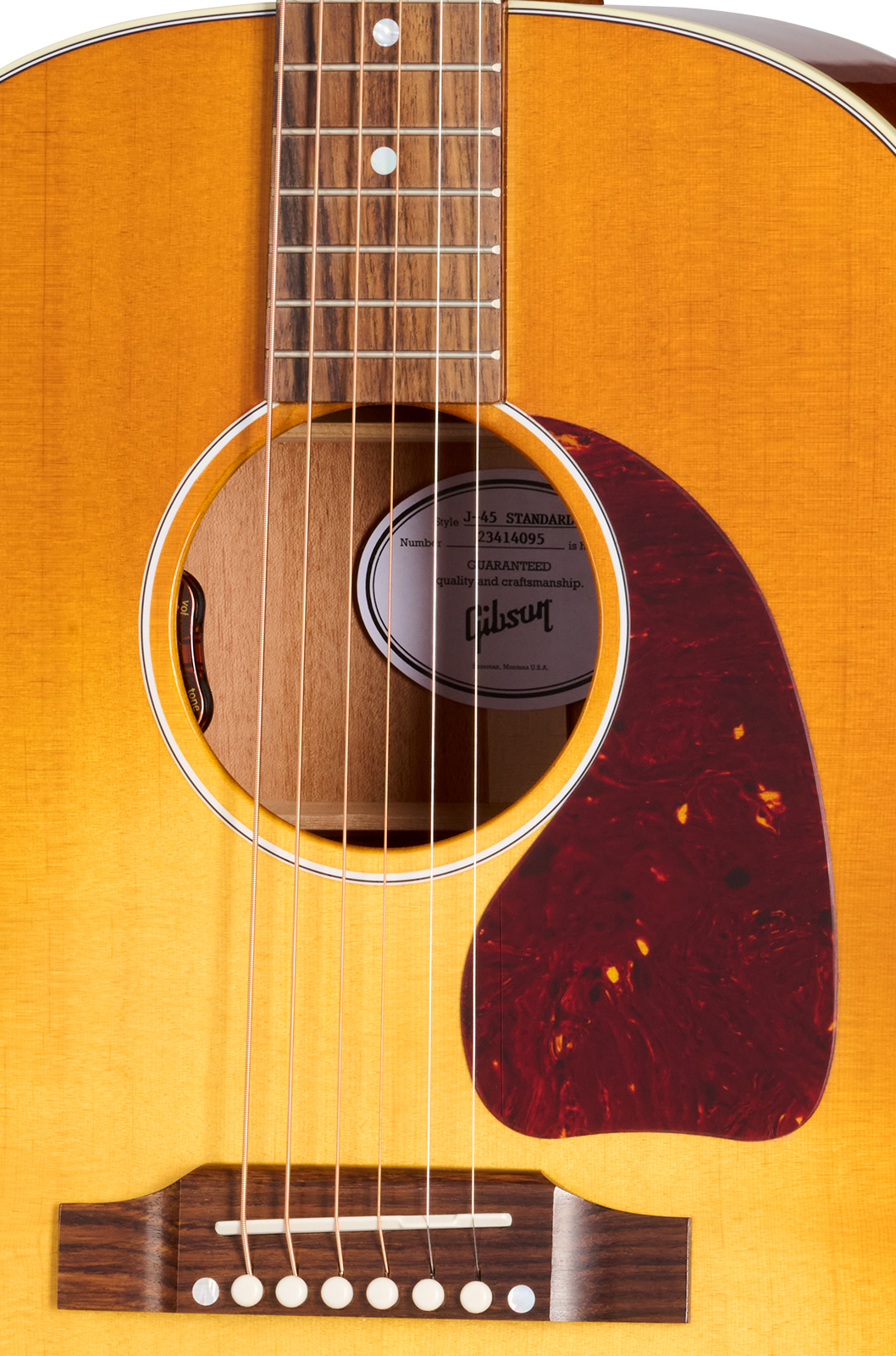 Gibson J45 Standard Modern Dreadnought Epicea Acajou Rw - Heritage Cherry Sunburst - Guitare Folk - Variation 3