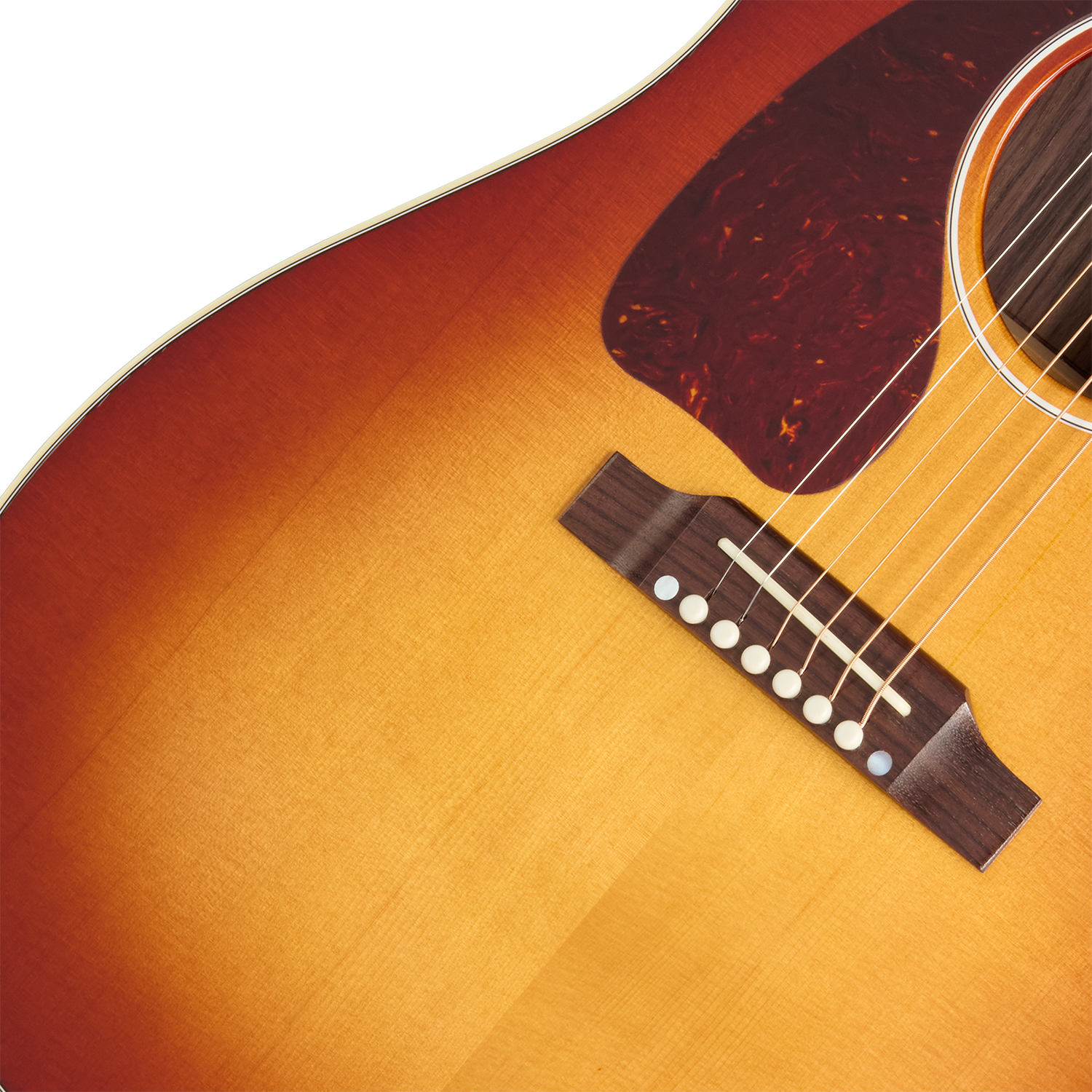 Gibson J45 Standard Rosewood Lh (baggs Hifi Dna) Dreadnought Gaucher Epicea Palissandre Rw - Rosewood Burst - Guitare Folk - Variation 3