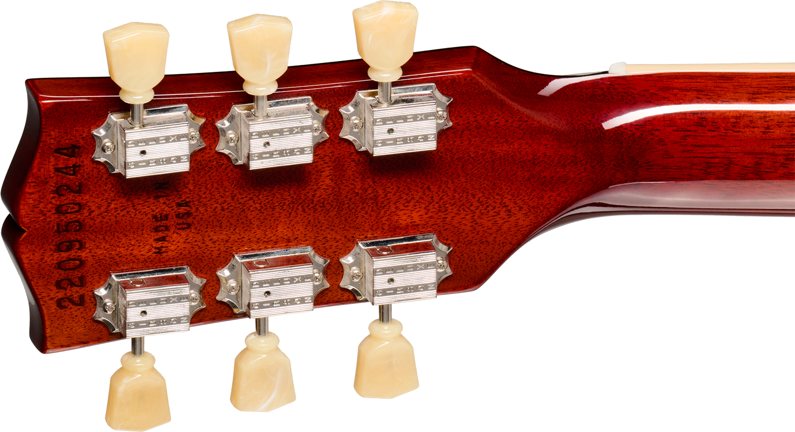 Gibson Jake Kiszka Sg Standard Ltd Signature 2h Ht Rw - Faded Vintage Cherry - Guitare Électrique Double Cut - Variation 6