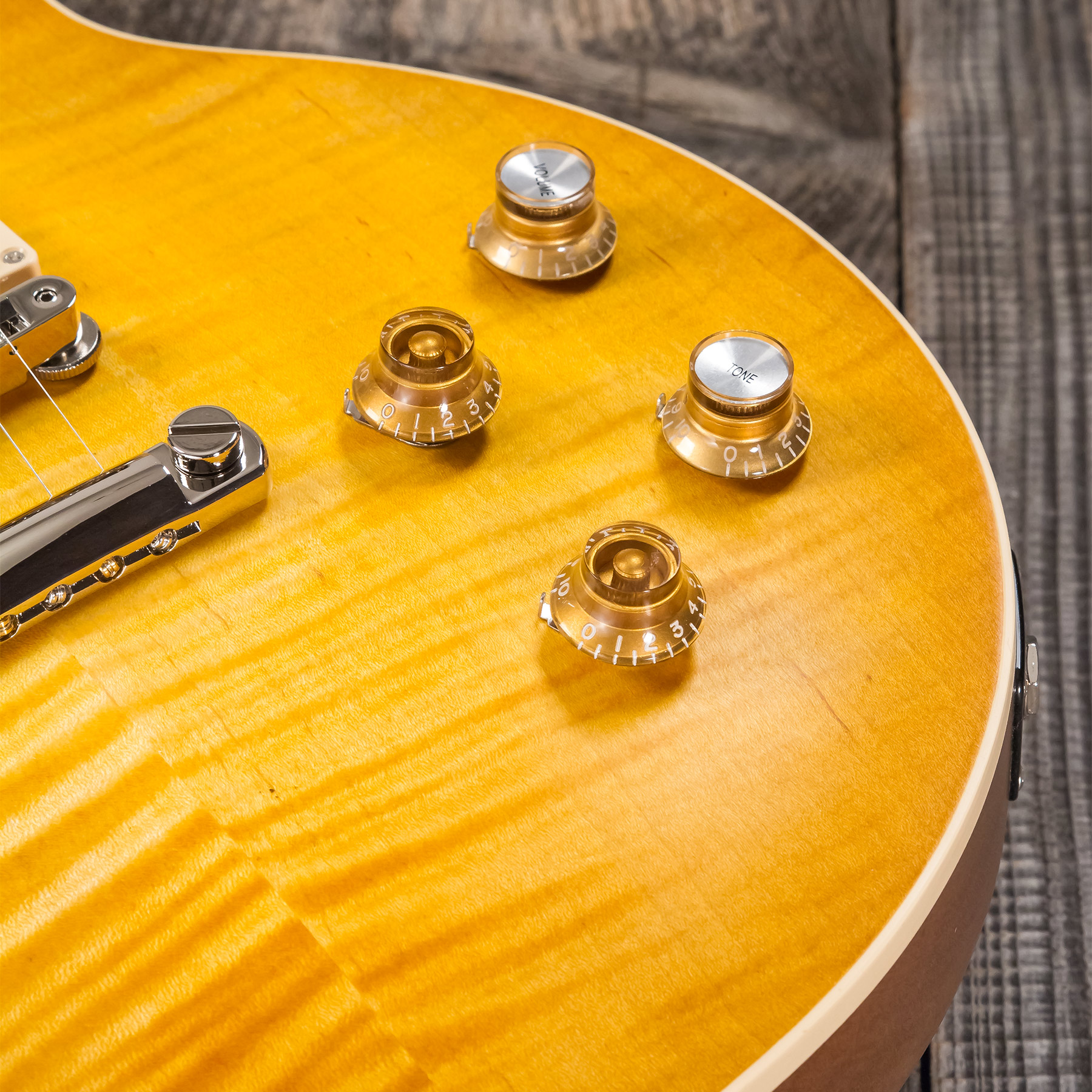 Gibson Kirk Hammett Les Paul Standard Greeny 2h Ht Rw - Greeny Burst - Guitare Électrique Single Cut - Variation 6