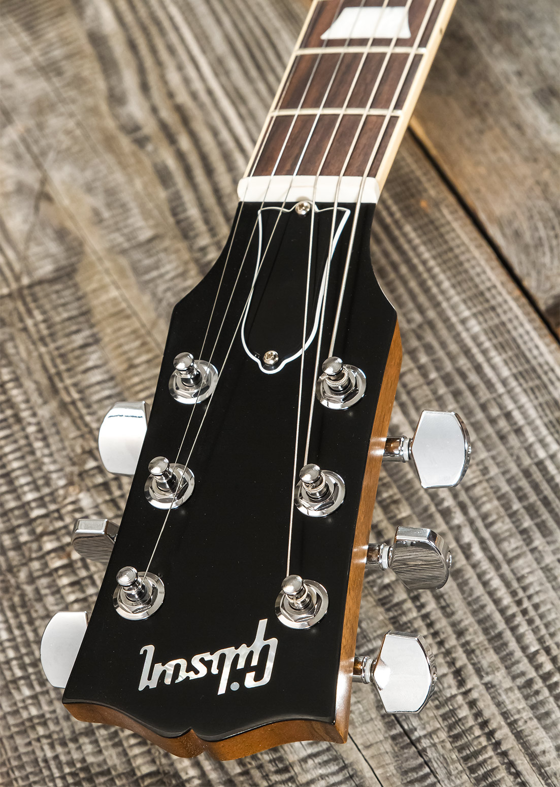 Gibson Kirk Hammett Les Paul Standard Greeny 2h Ht Rw - Greeny Burst - Guitare Électrique Single Cut - Variation 8