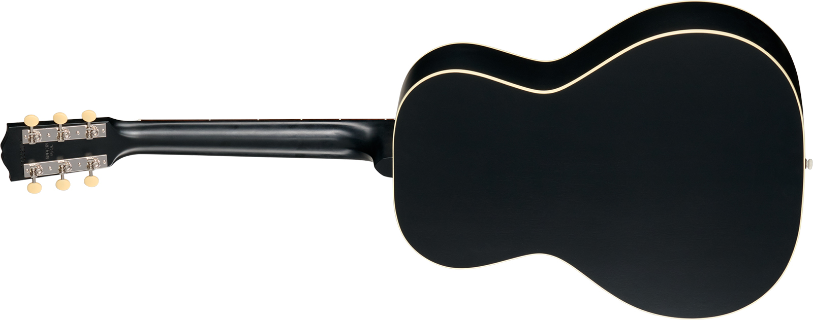 Gibson L00 Century 12-fret Parlor Shsc Epicea Acajou Rw - Ebony Satin - Guitare Folk - Variation 1
