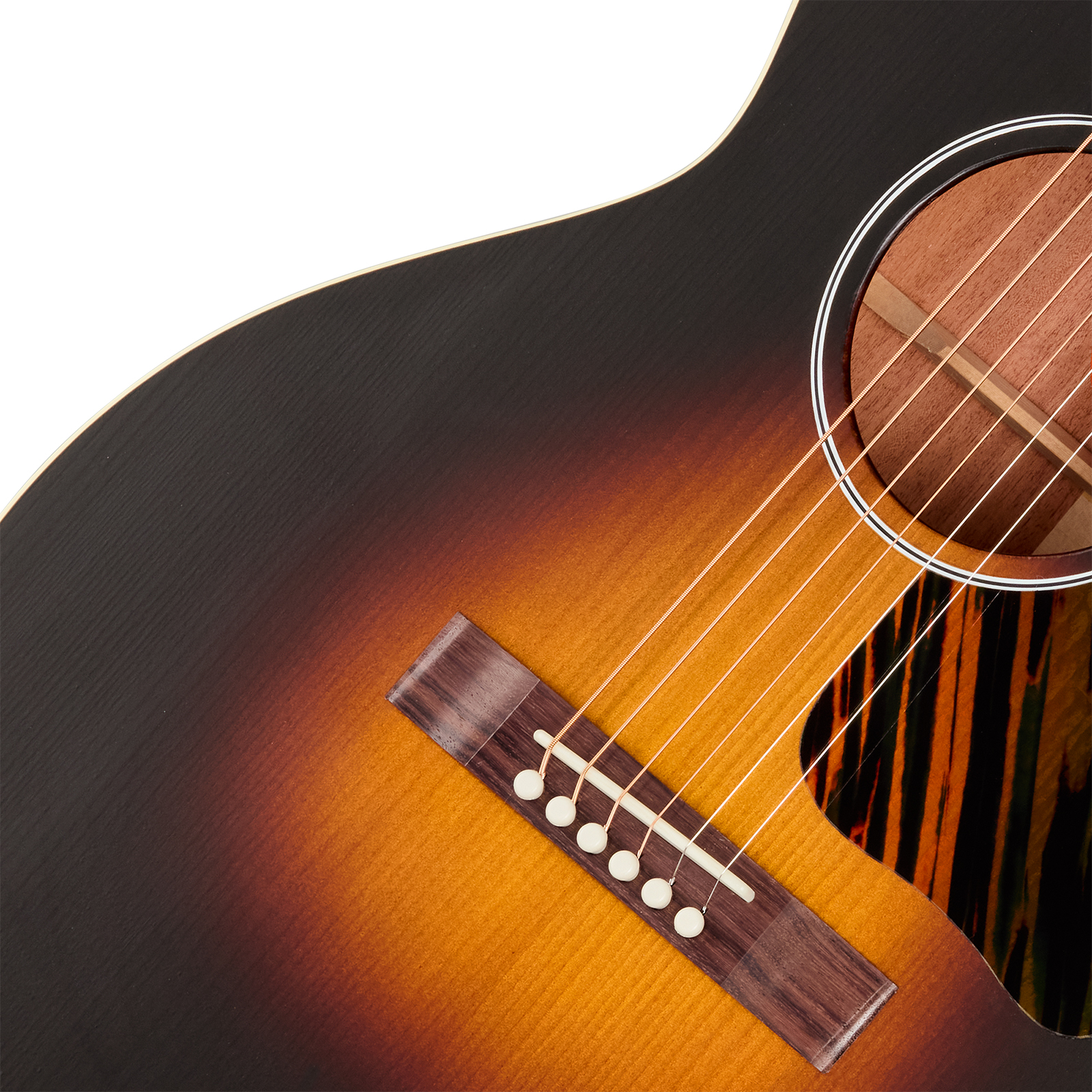 Gibson L00 Century 12-fret Parlor Shsc Epicea Acajou Rw - Vintage Sunburst Satin - Guitare Folk - Variation 3