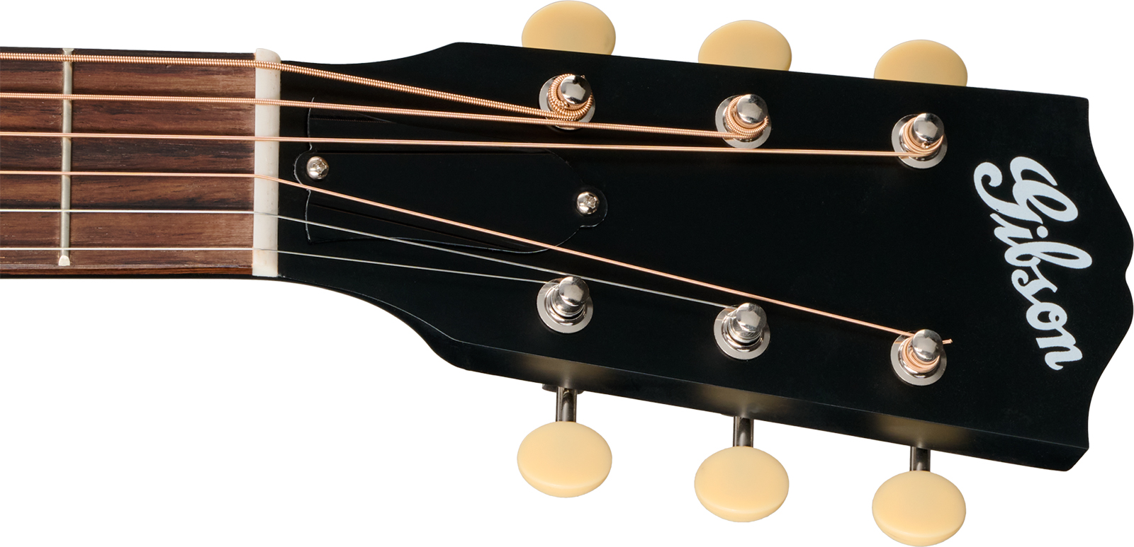 Gibson L00 Century 12-fret Parlor Shsc Epicea Acajou Rw - Ebony Satin - Guitare Folk - Variation 4