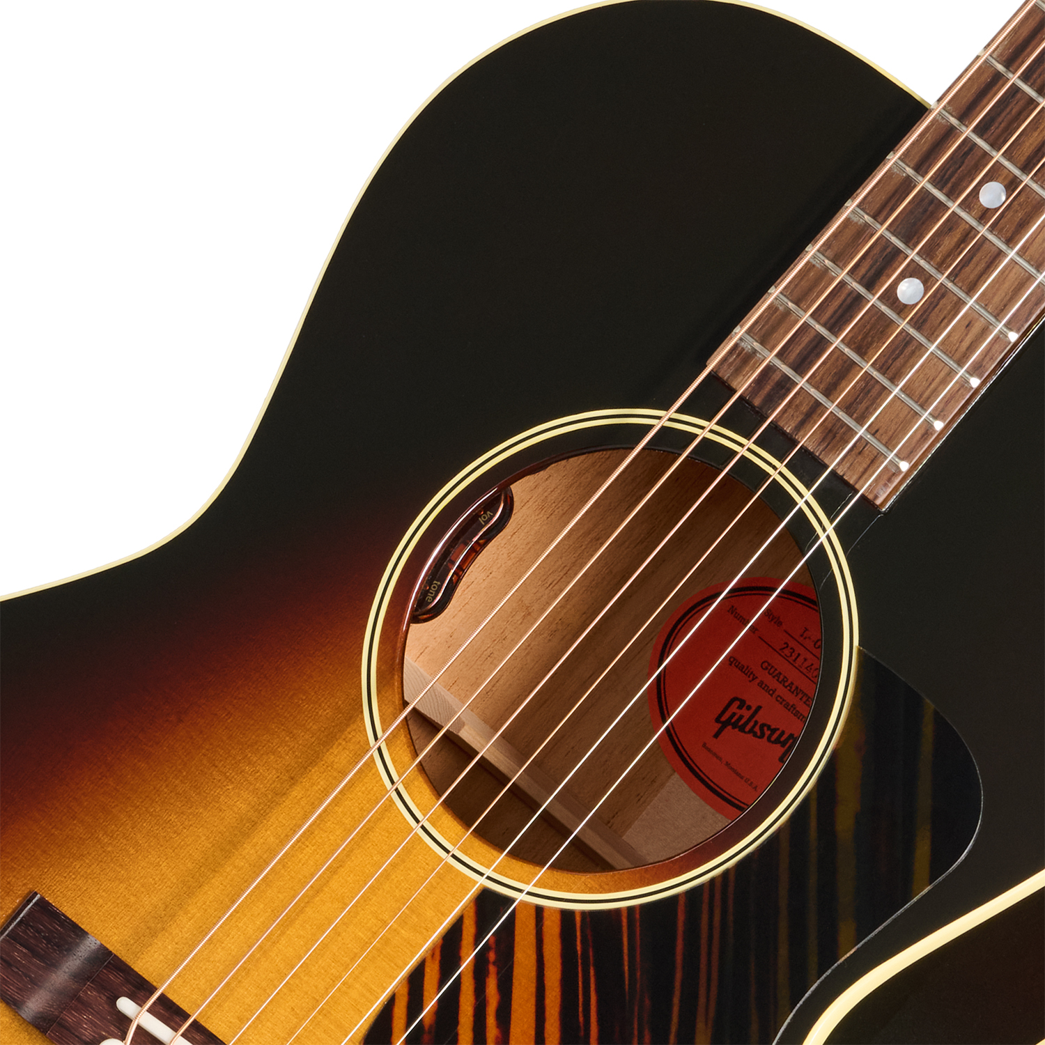 Gibson L00 Original (baggs Hifi Dna) Parlor Epicea Acajou Rw - Vintage Sunburst - Guitare Folk - Variation 2