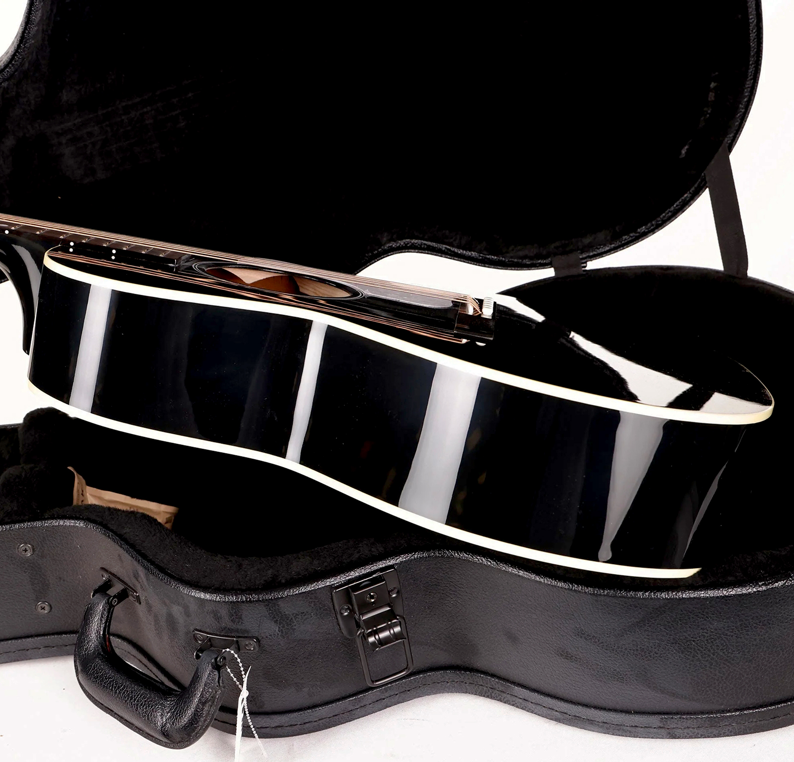 Gibson Custom Shop L00 Standard Modern Parlor Shsc Epicea Acajou Rw - Ebony - Guitare Folk - Variation 4