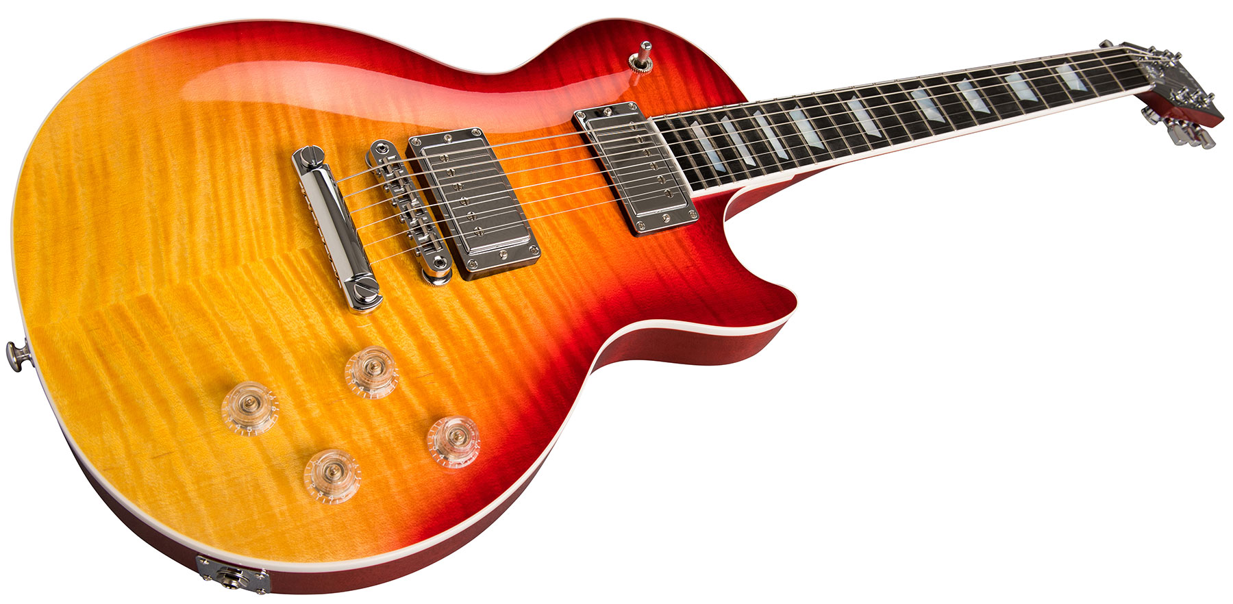 Gibson Les Paul Hp-ii High Performance 2019 2h Ht Ric - Heritage Cherry Fade - Guitare Électrique Single Cut - Variation 1