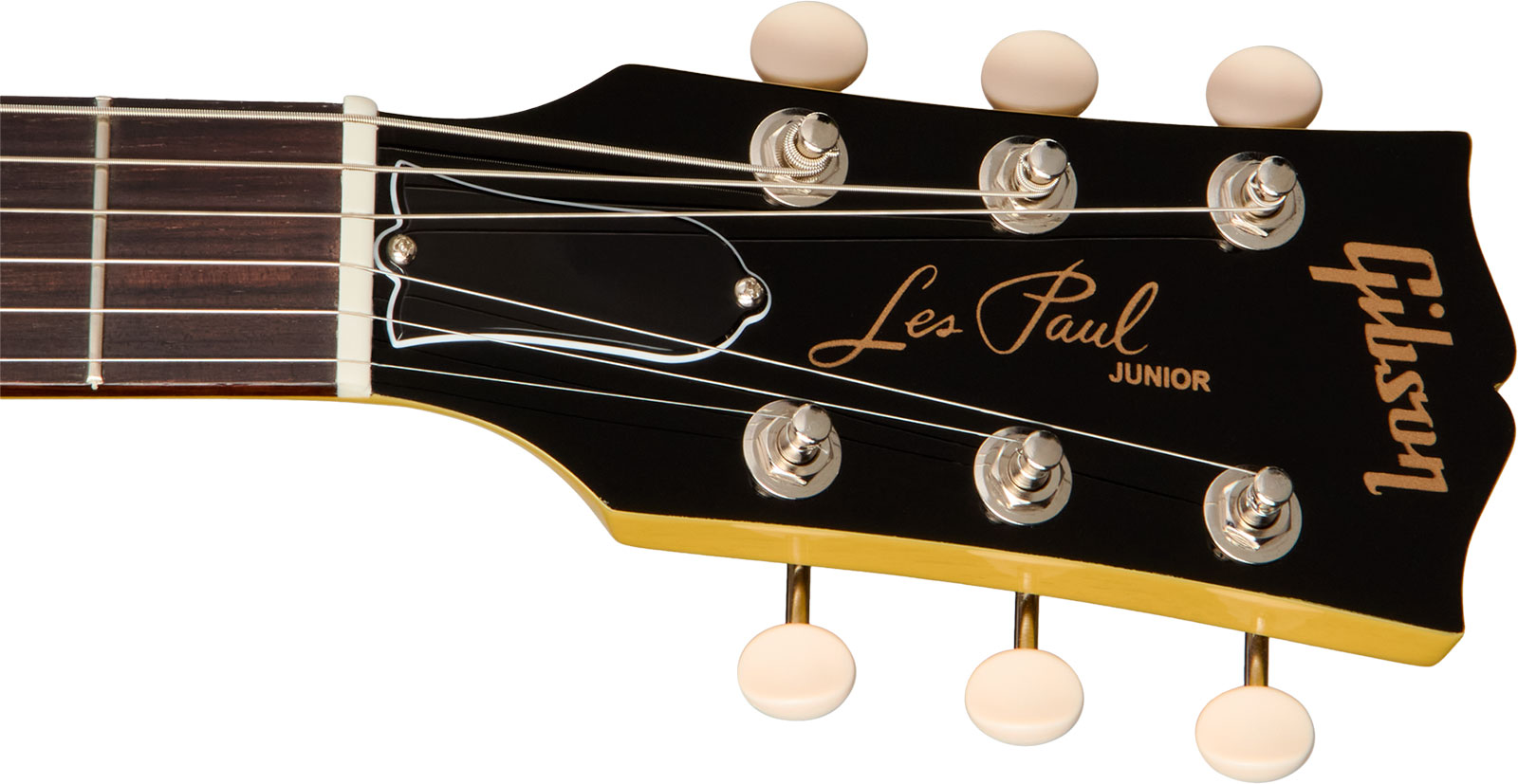 Gibson Les Paul Junior Dc Usa 2s P90 Ht Rw - Tv Yellow - Guitare Électrique Double Cut - Variation 10