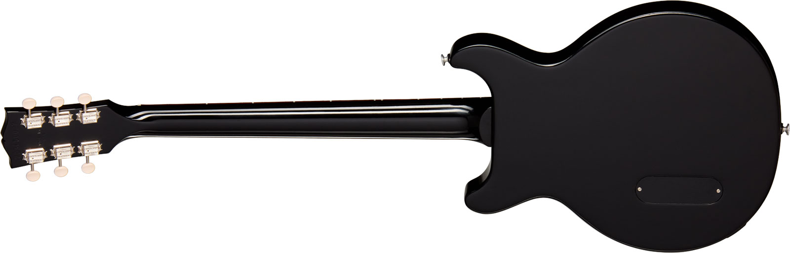 Gibson Les Paul Junior Dc Usa 2s P90 Ht Rw - Ebony - Guitare Électrique Double Cut - Variation 7