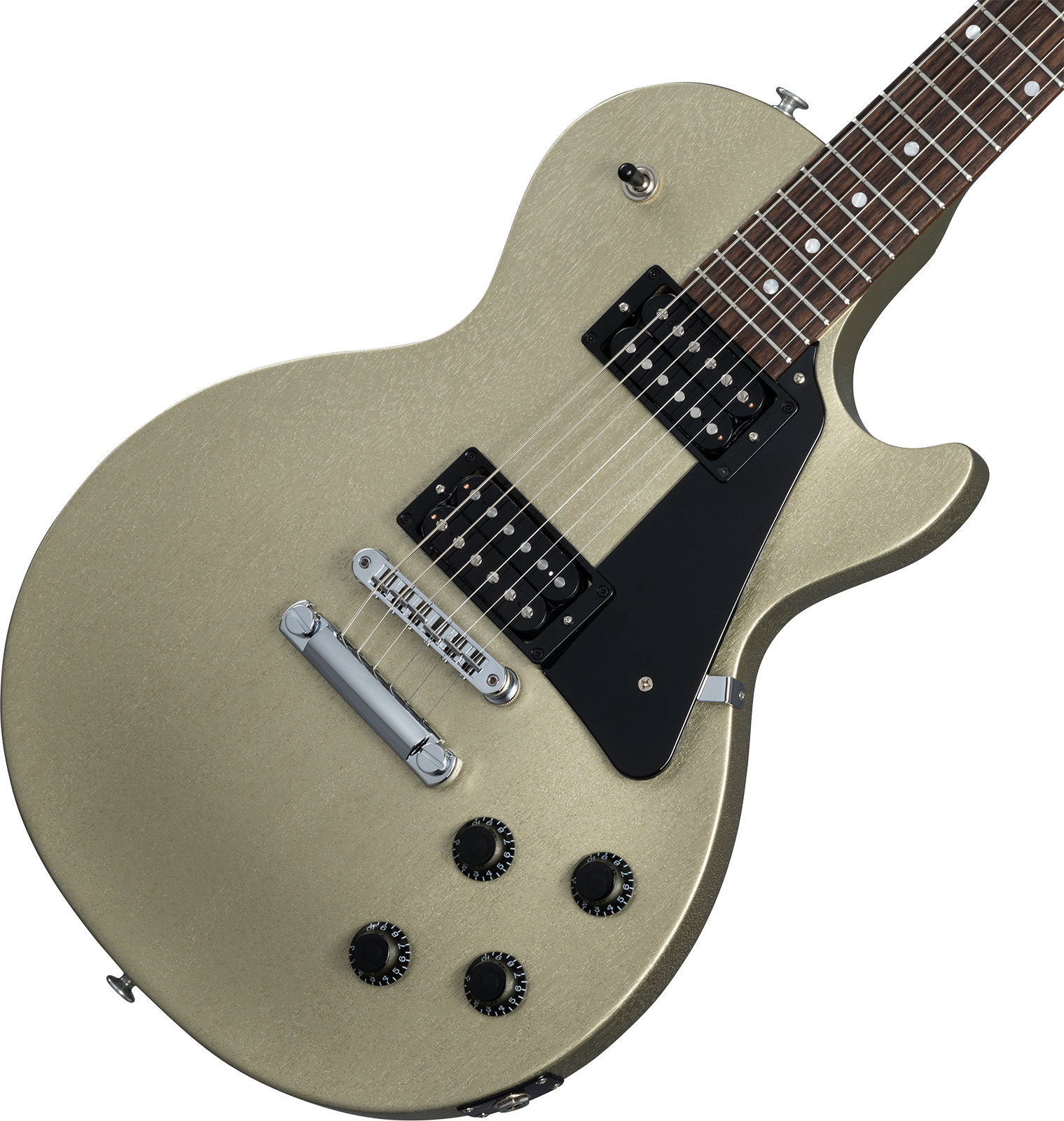 Gibson Les Paul Modern Lite 2h Ht Rw - Gold Mist Satin - Guitare Électrique Single Cut - Variation 3