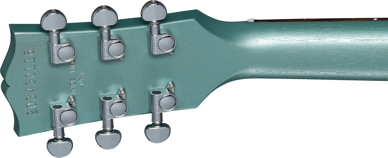 Gibson Les Paul Modern Lite 2h Ht Rw - Satin Inverness Green - Guitare Électrique Single Cut - Variation 4