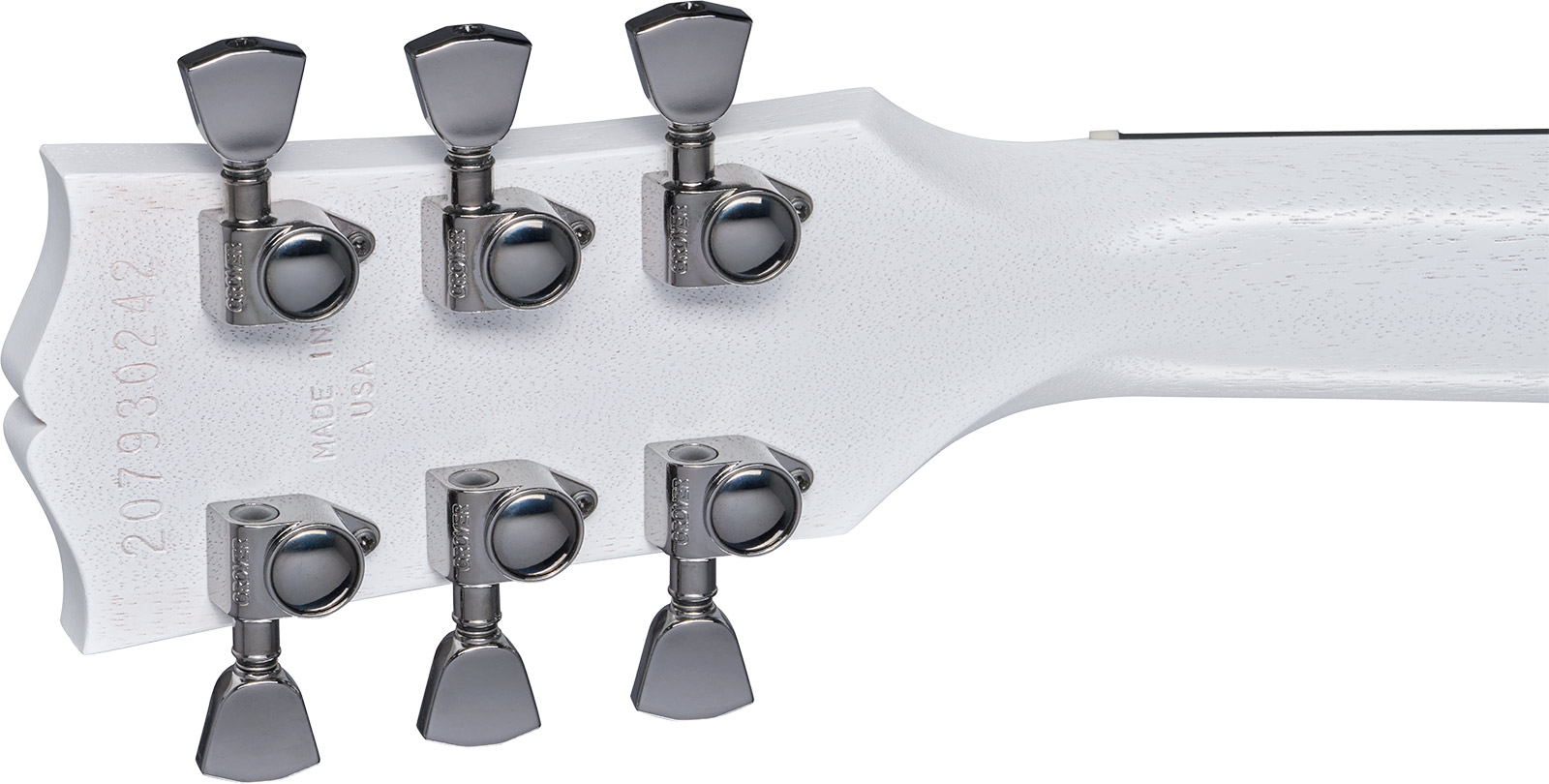 Gibson Les Paul Modern Studio Usa 2h Ht Eb - Worn White - Guitare Électrique Single Cut - Variation 3