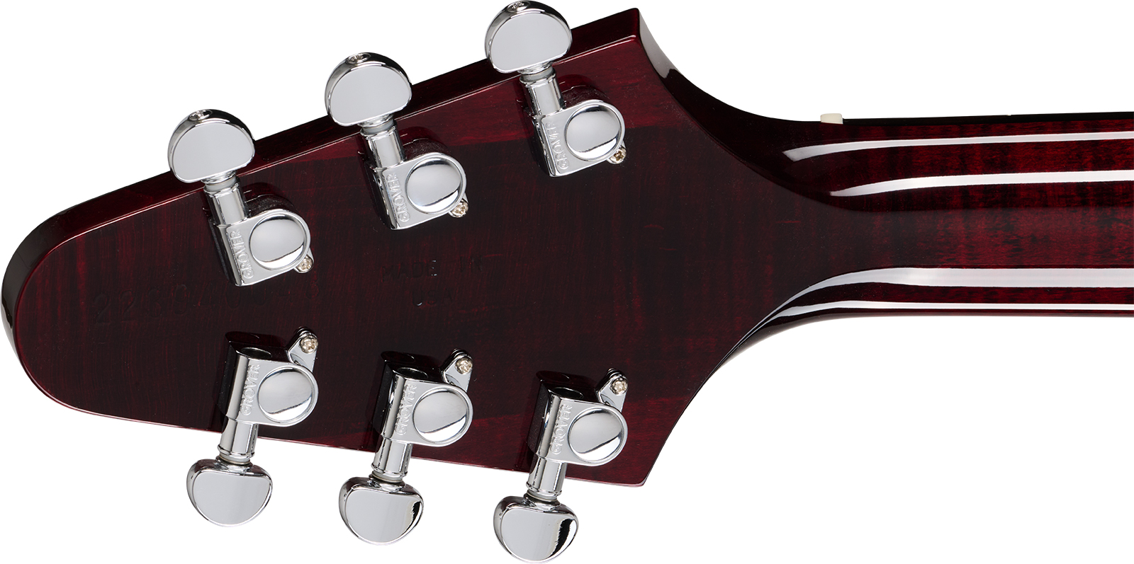 Gibson Les Paul Music City 50th Ann. 2h Ht Eb - Wine Red - Guitare Électrique Single Cut - Variation 4