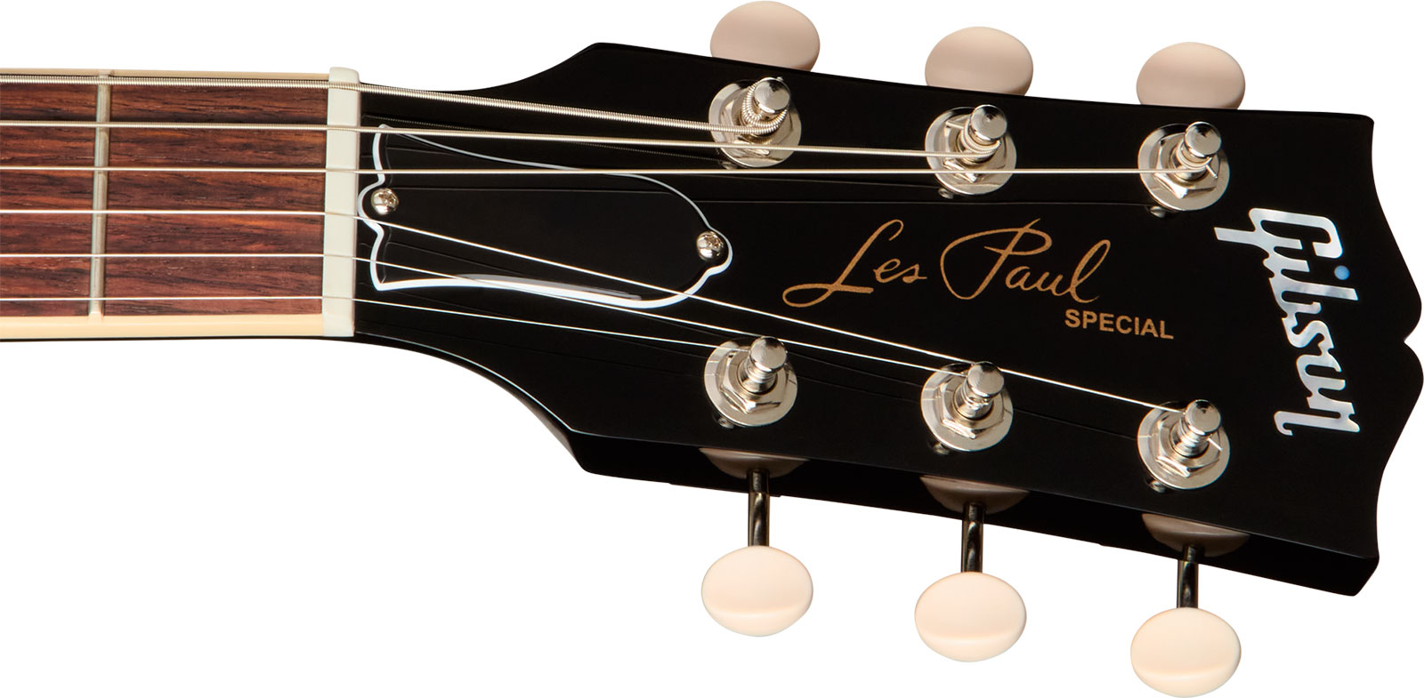 Gibson Les Paul Special Dc Usa 2s P90 Ht Rw - Ebony - Guitare Électrique Double Cut - Variation 4