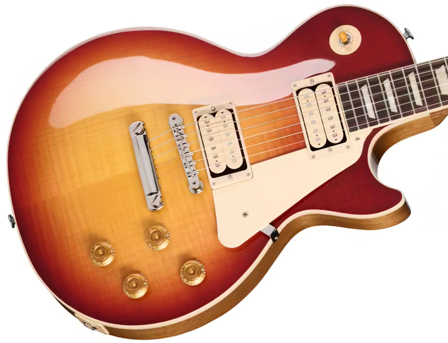 Gibson Les Paul Standard 50s Double Trouble Original Usa 2h Ht Rw - Vintage Bourbon Burst - Guitare Électrique Single Cut - Variation 2