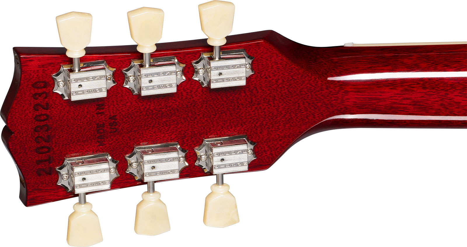 Gibson Les Paul Standard 50s Figured Original 2h Ht Rw - 60s Cherry - Guitare Électrique Single Cut - Variation 4