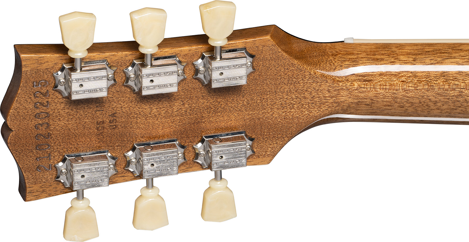 Gibson Les Paul Standard 50s Plain Top Custom Color 2h Ht Rw - Ebony - Guitare Électrique Single Cut - Variation 4