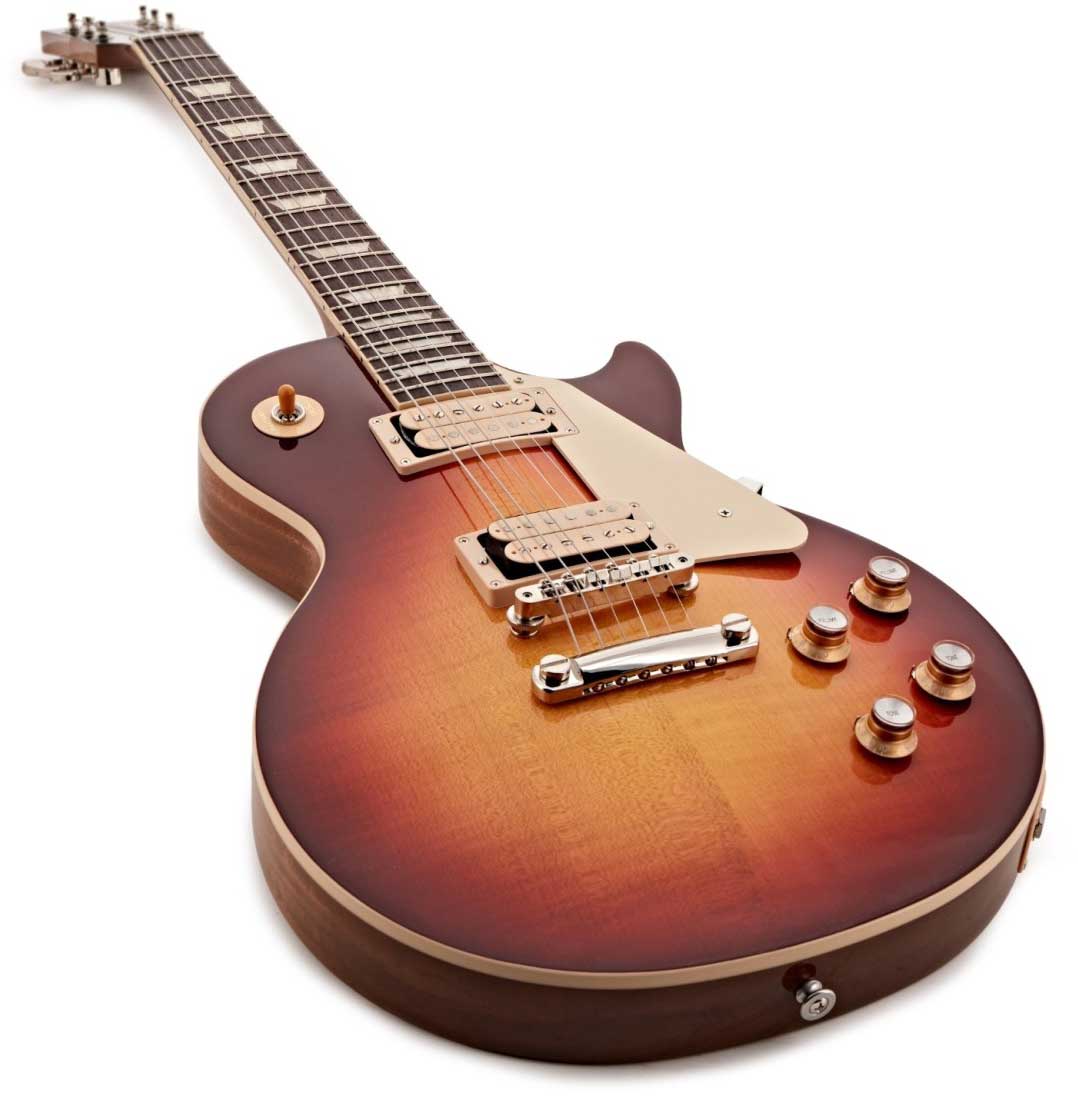 Gibson Les Paul Standard 60s Double Trouble Original Usa 2h Ht Rw - Vintage Bourbon Burst - Guitare Électrique Single Cut - Variation 2
